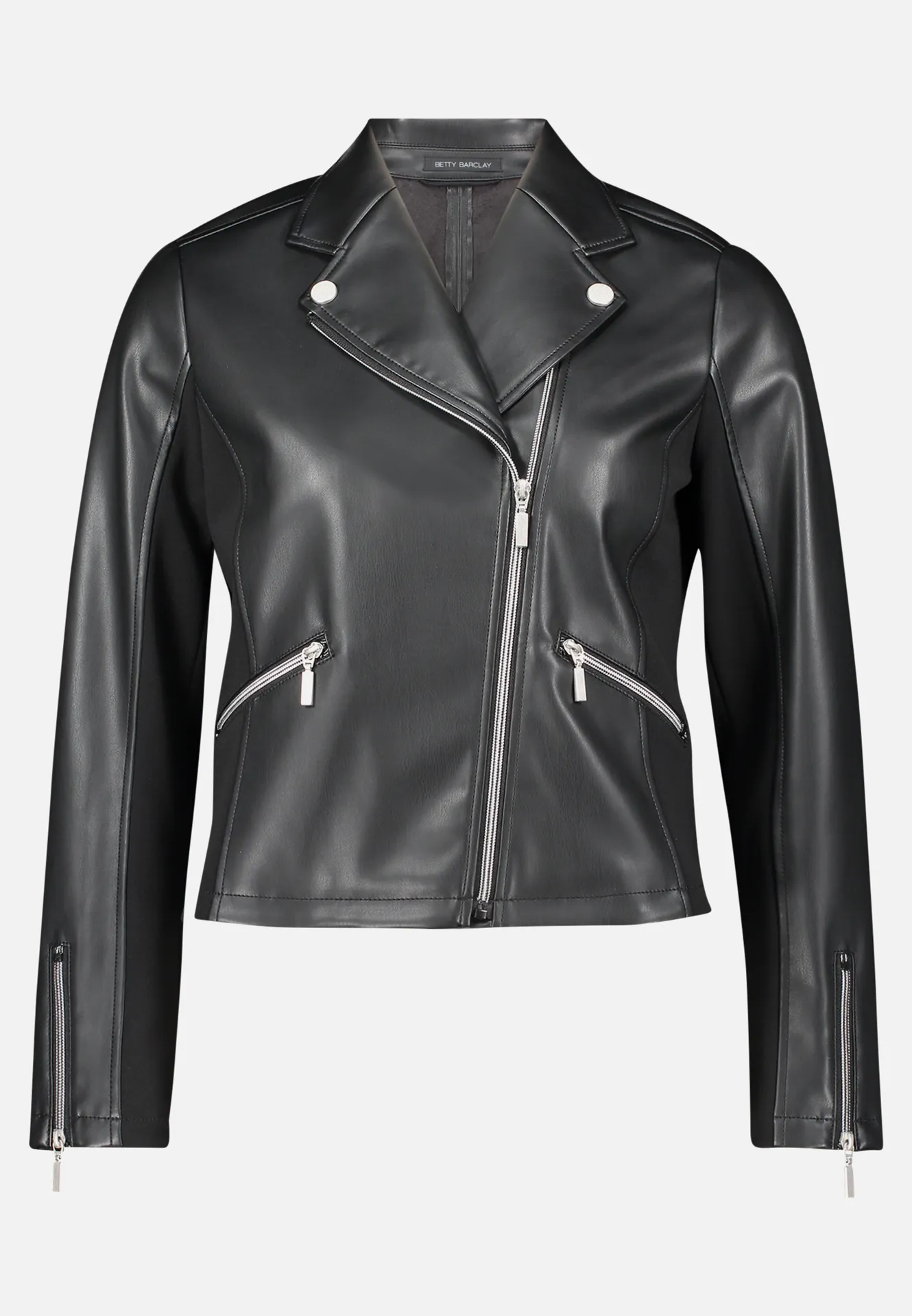 Bikerjacke mit Reißverschluss – Bild 3