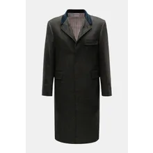 Thom Browne - Herren - Wollmantel dunkelgrün Thom Browne - Herren - Wollmantel dunkelgrün