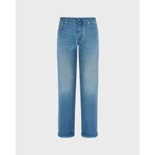 Vilebrequin - Tropical Turtles Denimhose Im 5-taschen-design Für Herren - Jeanshose - Gbetta18 - Blau - Größe 32 Vilebrequin - Tropical Turtles Denimhose Im 5-taschen-design Für Herren - Jeanshose - Gbetta18 - Blau - Größe 32