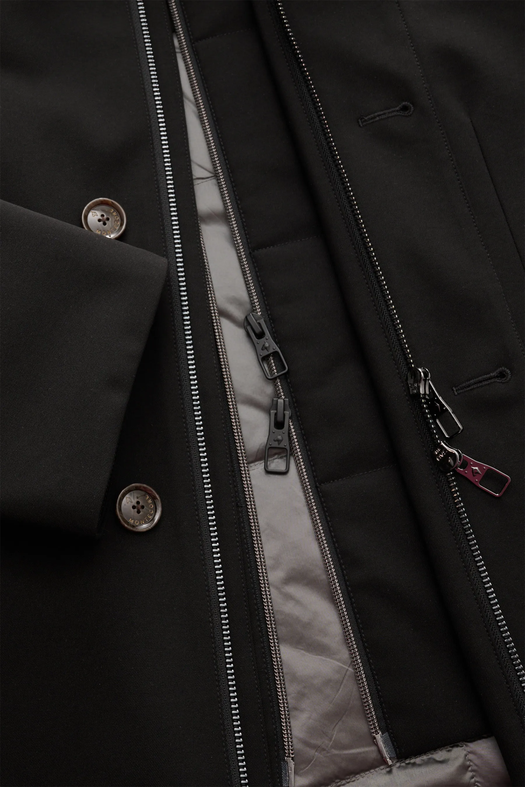 Montecore - Herren - Daunen-Kurzmantel schwarz – Bild 5