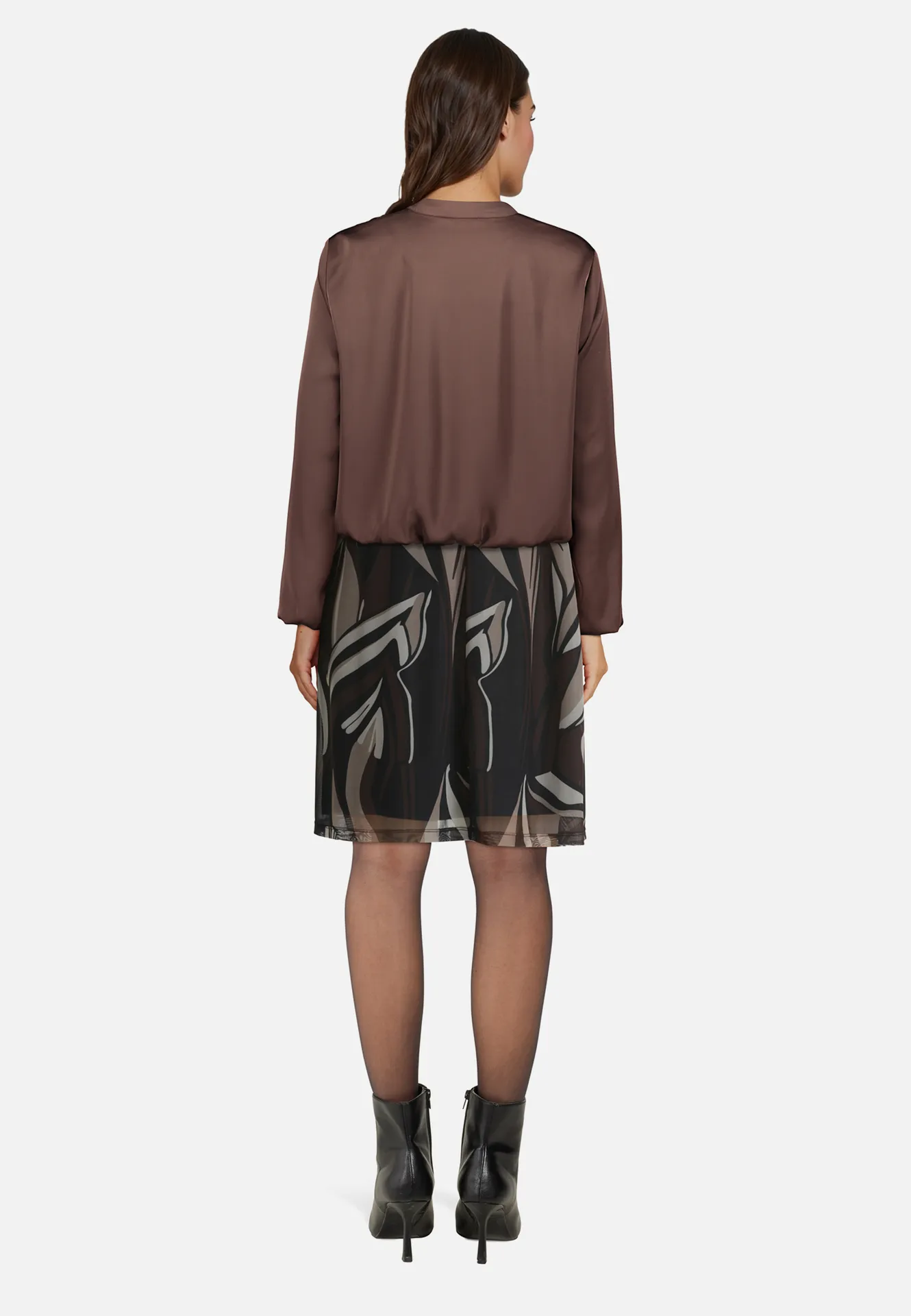 Chiffonkleid langarm Chiffonkleid langarm