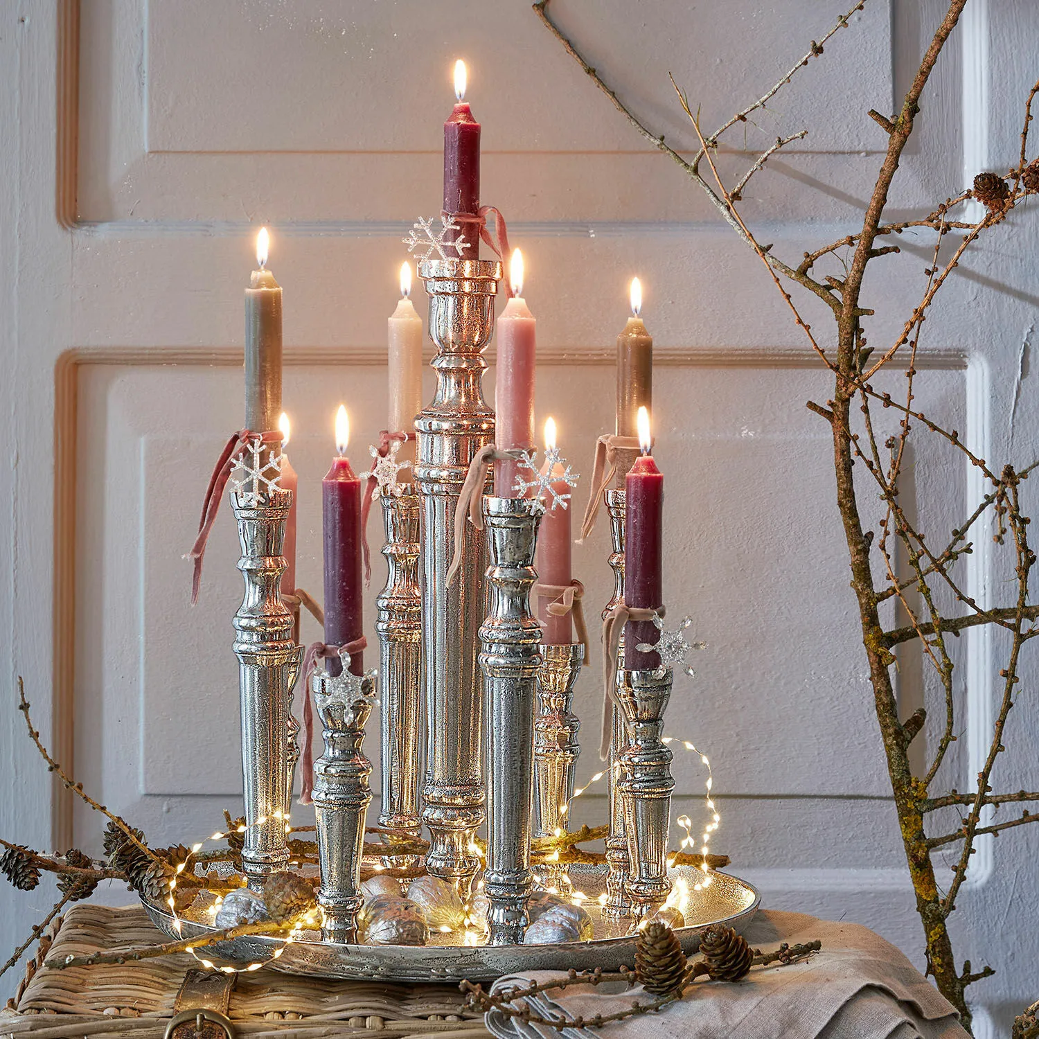 Kerze 12er Set Bauceau – Bild 2