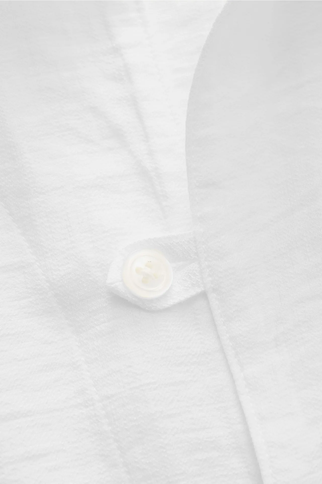 Doppiaa - Herren - Popover-Hemd 'Aapiero' Haifisch-Kragen weiß – Bild 4