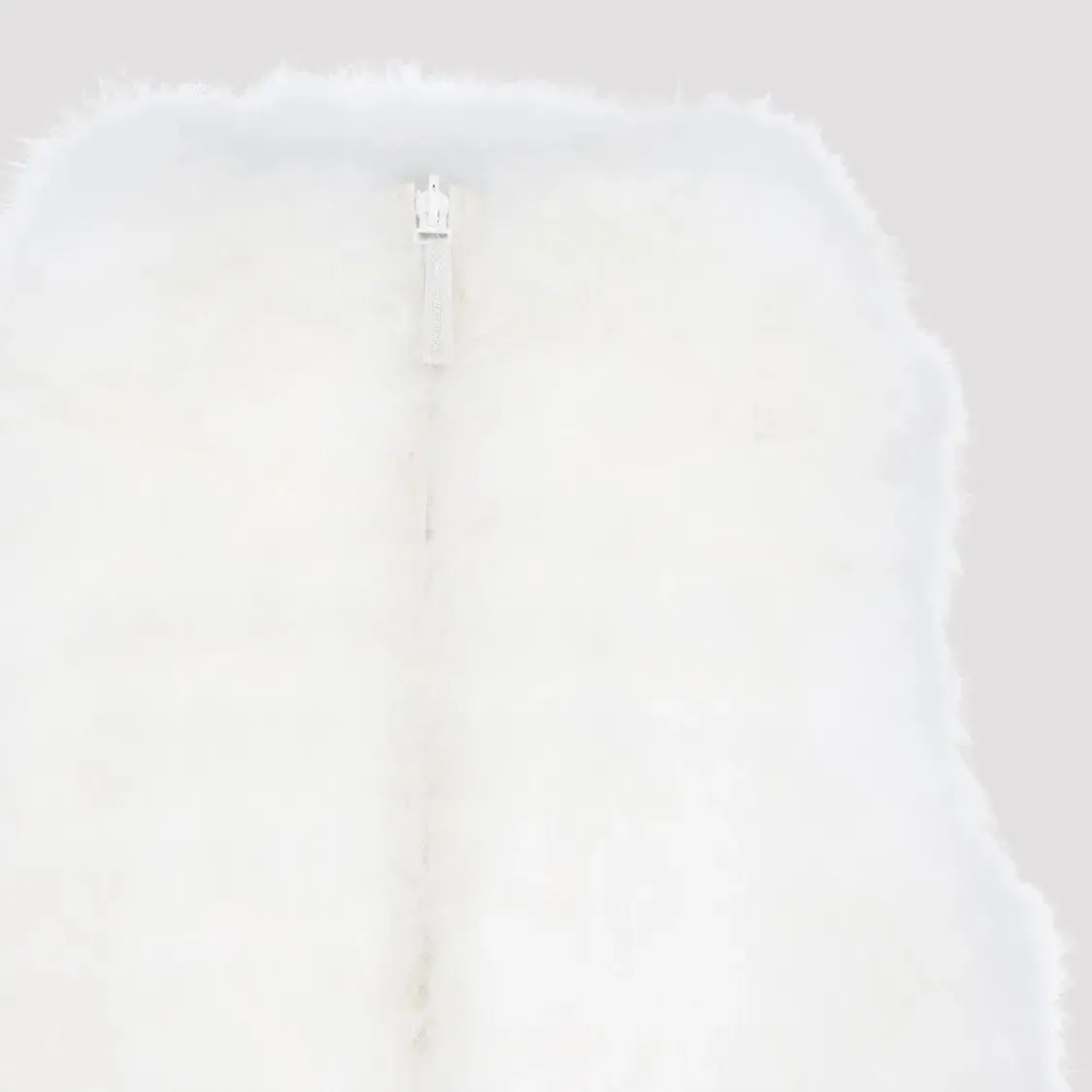 Yves Salomon - Double-Faced White Lamb Gilet With Quilted Design - Größe 38 - weiß – Bild 2