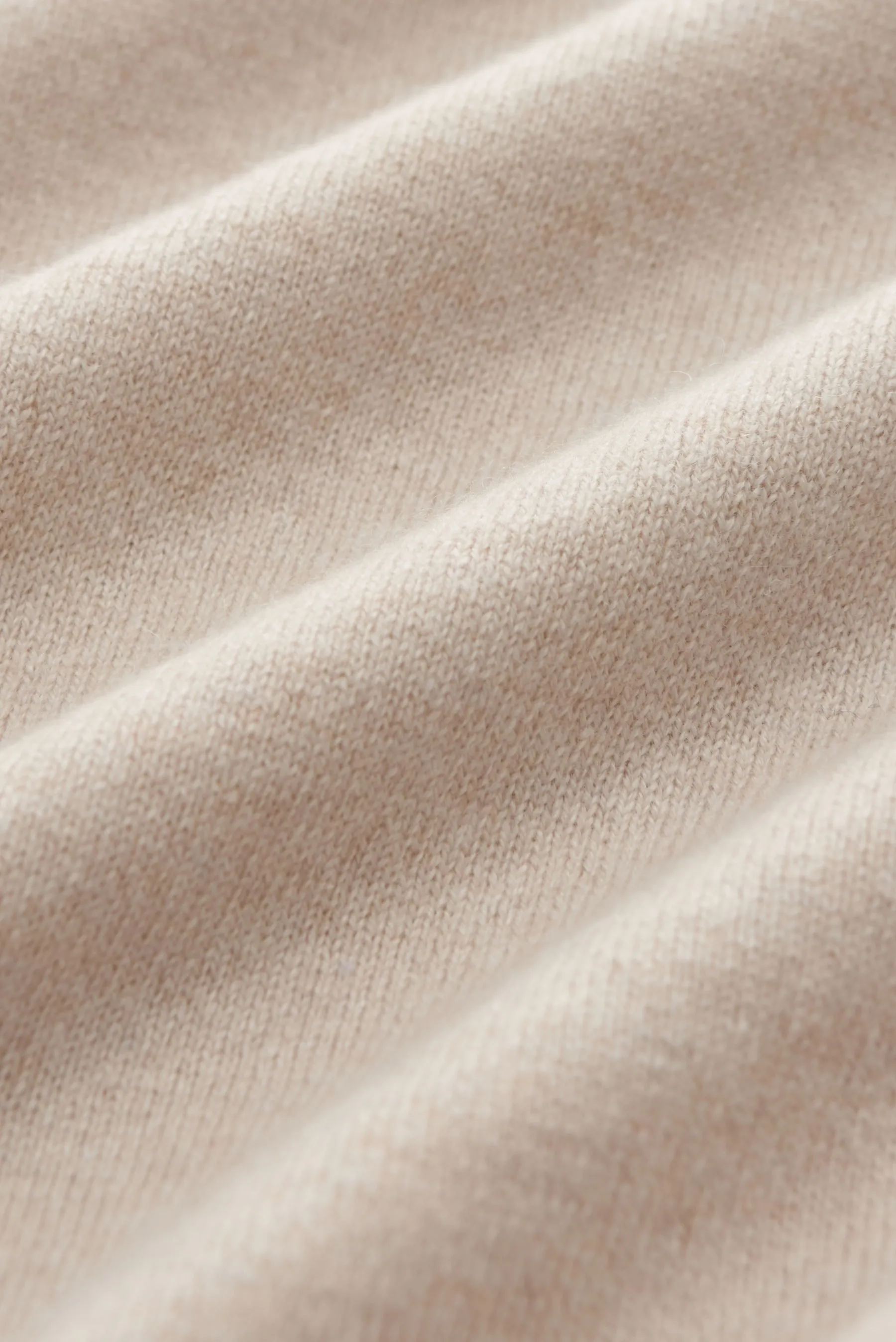 Gran Sasso - Herren - Cashmere Rundhalspullover sand – Bild 4