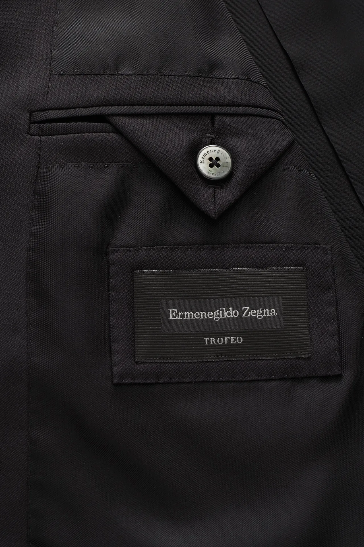 Zegna - Herren - Anzug 'Milano Trofeo' schwarz – Bild 4