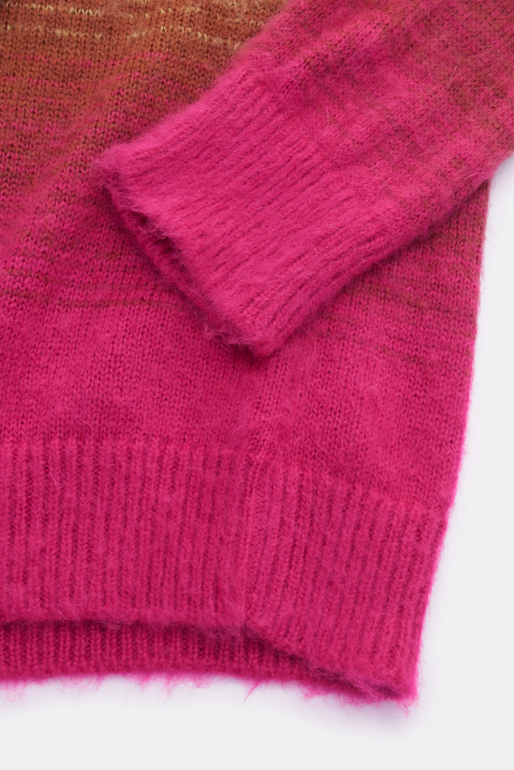 Laneus - Herren - Kapuzenpullover grau/gelb/magenta – Bild 3