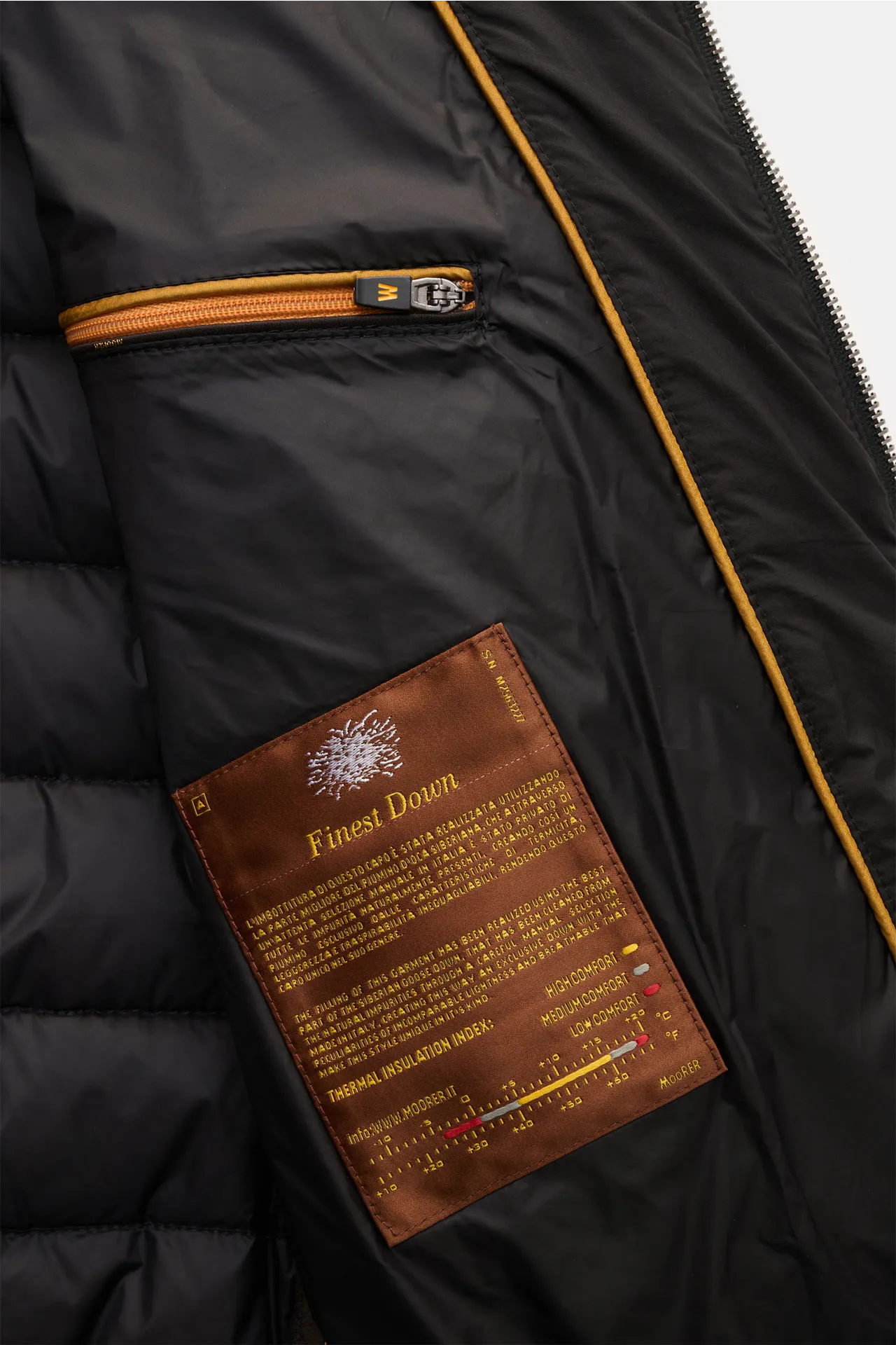 Moorer - Herren - Daunenblouson 'Verucci' schwarz – Bild 6