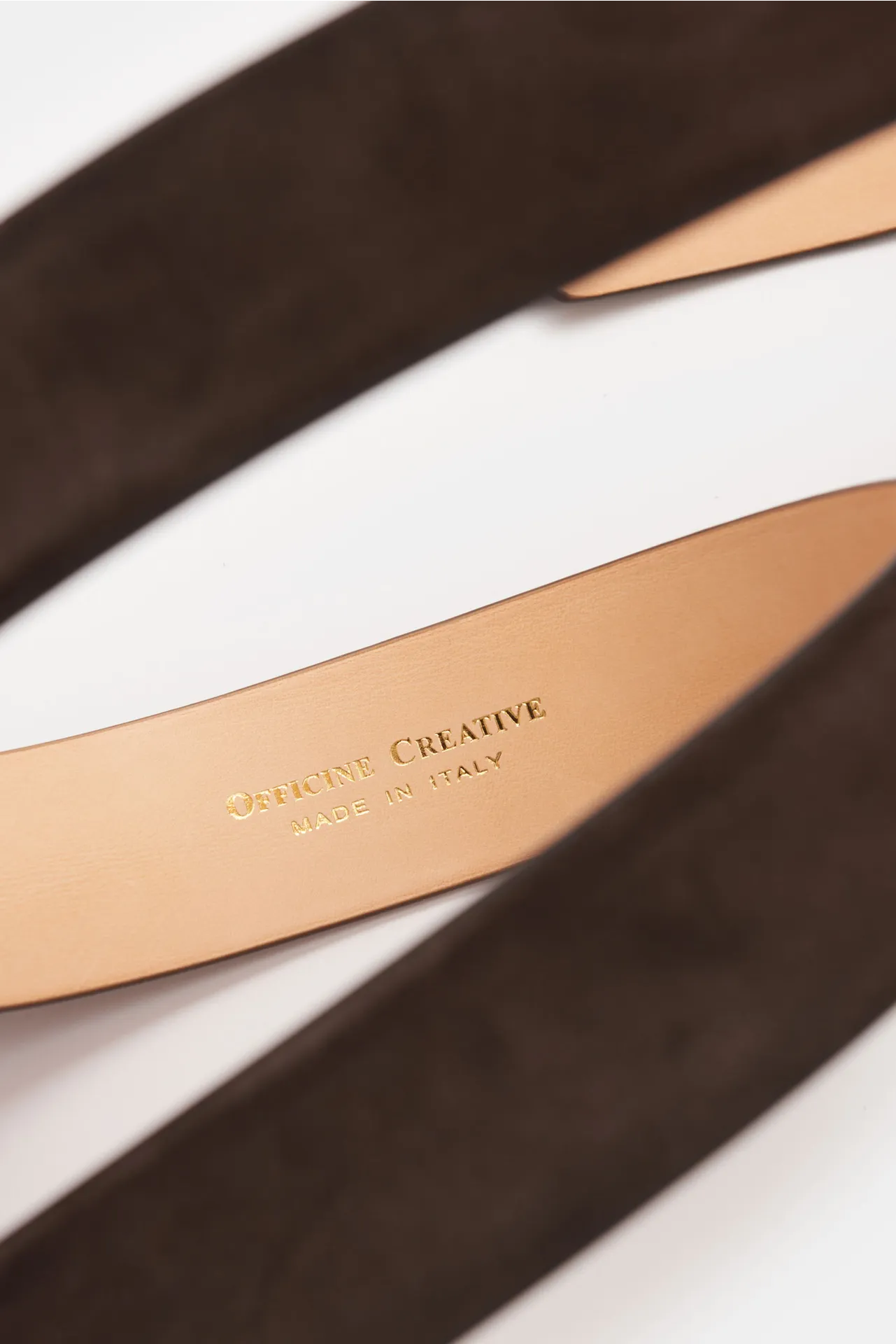 Officine Creative - Herren - Gürtel dunkelbraun – Bild 3