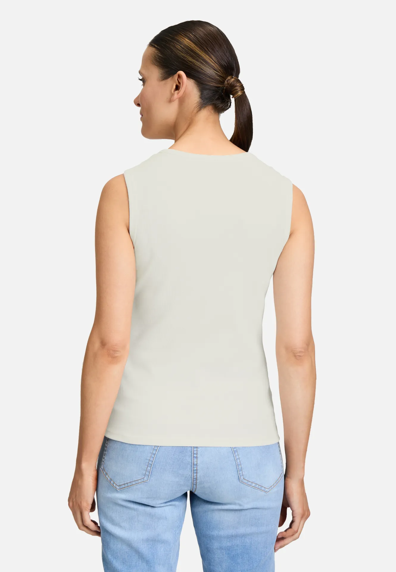 Trägertop mit Rippenstruktur Trägertop mit Rippenstruktur