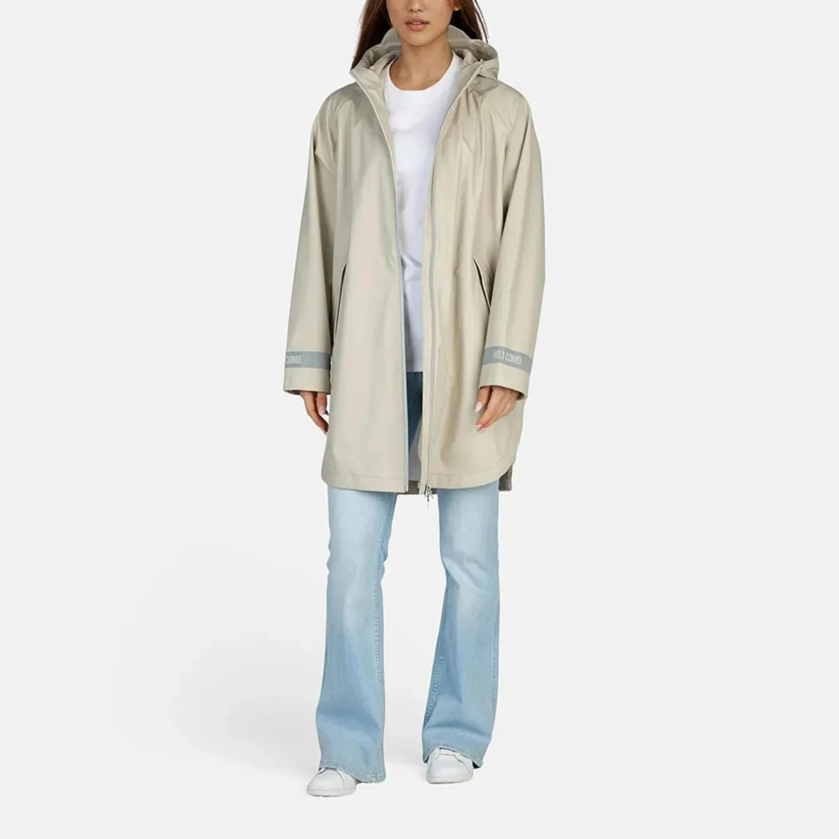 No1 Como - Regenmantel CIVINNI - Größe S - creme No1 Como - Regenmantel CIVINNI - Größe S - creme