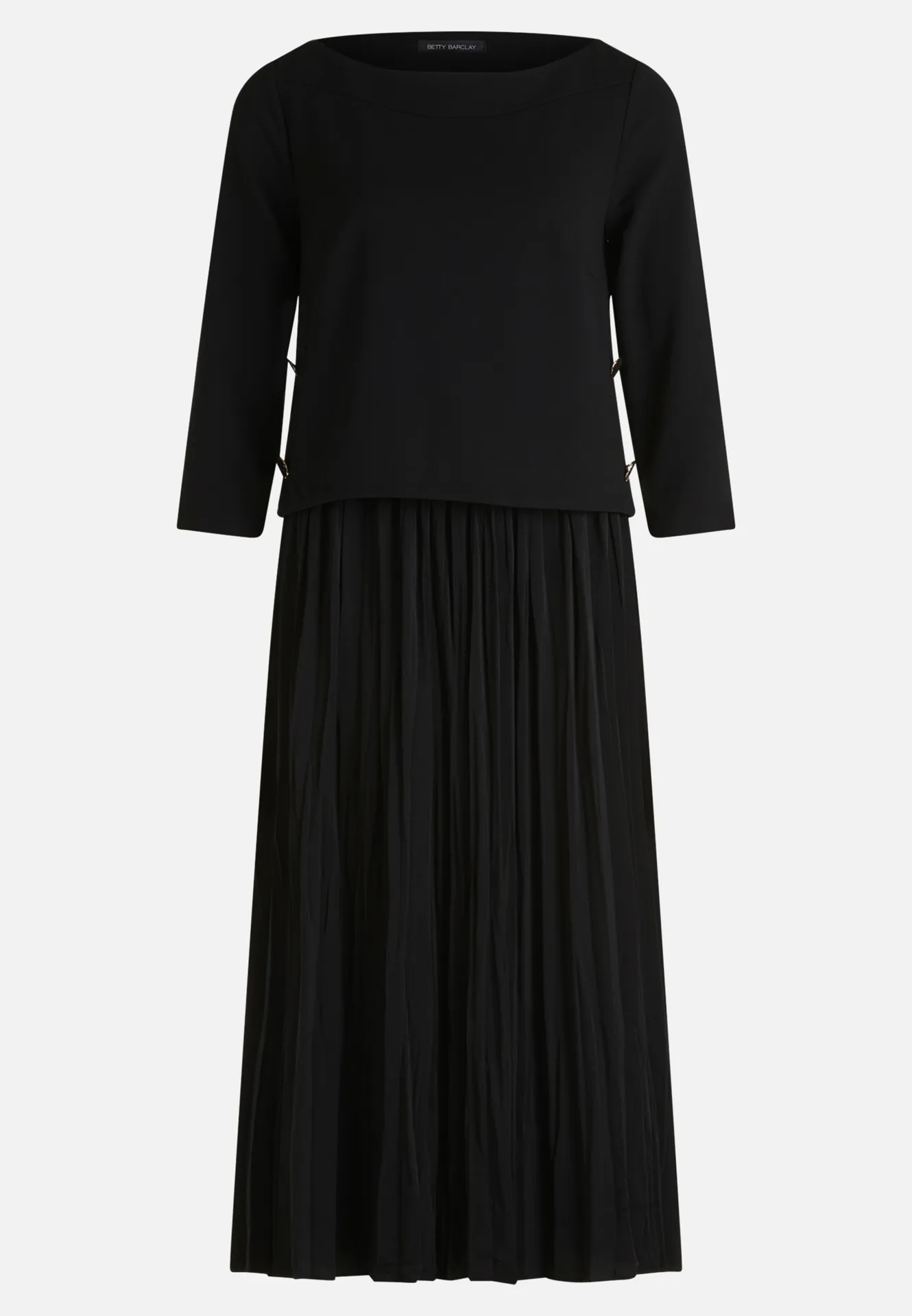 Jerseykleid mit Plissee – Bild 2