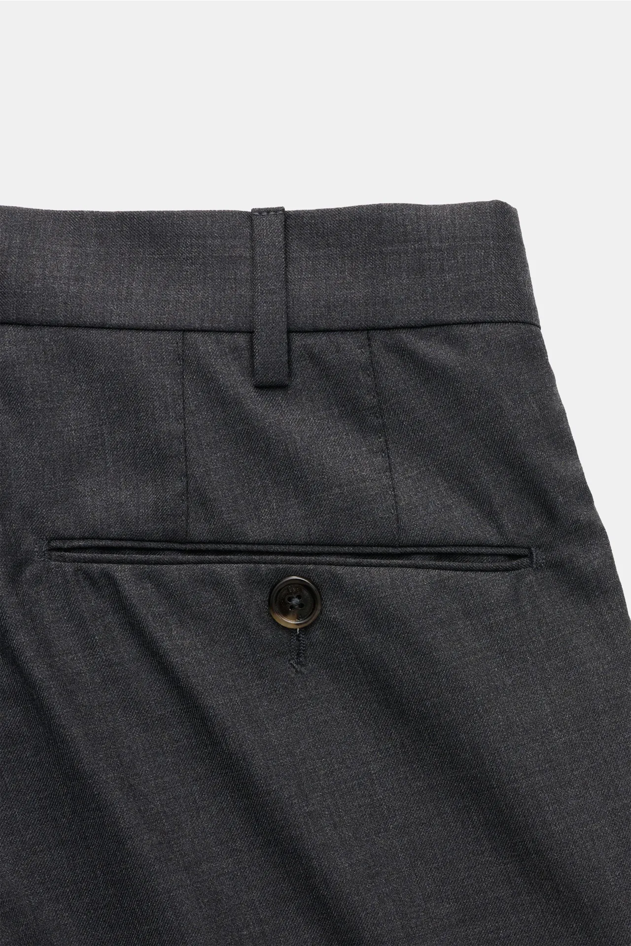 PT Torino - Herren - Wollhose 'Slim Fit' anthrazit – Bild 3