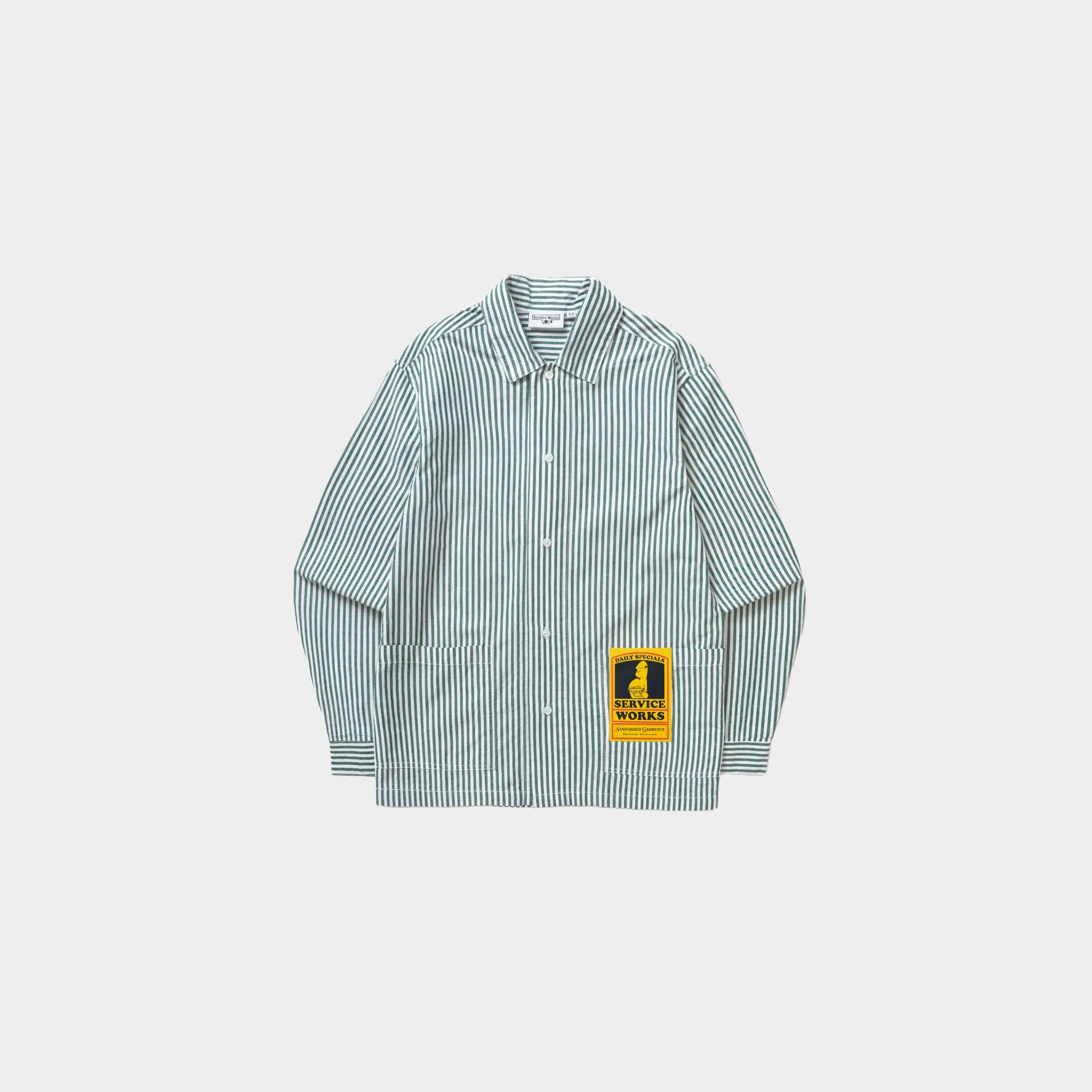 Popelin Stripe Waiter Shirt Popelin Stripe Waiter Shirt