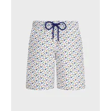 Vilebrequin - Lange Micro Ronde Des Tortues Badeshorts Für Herren - Bademode - Okoa - Weiss - Größe L Vilebrequin - Lange Micro Ronde Des Tortues Badeshorts Für Herren - Bademode - Okoa - Weiss - Größe L