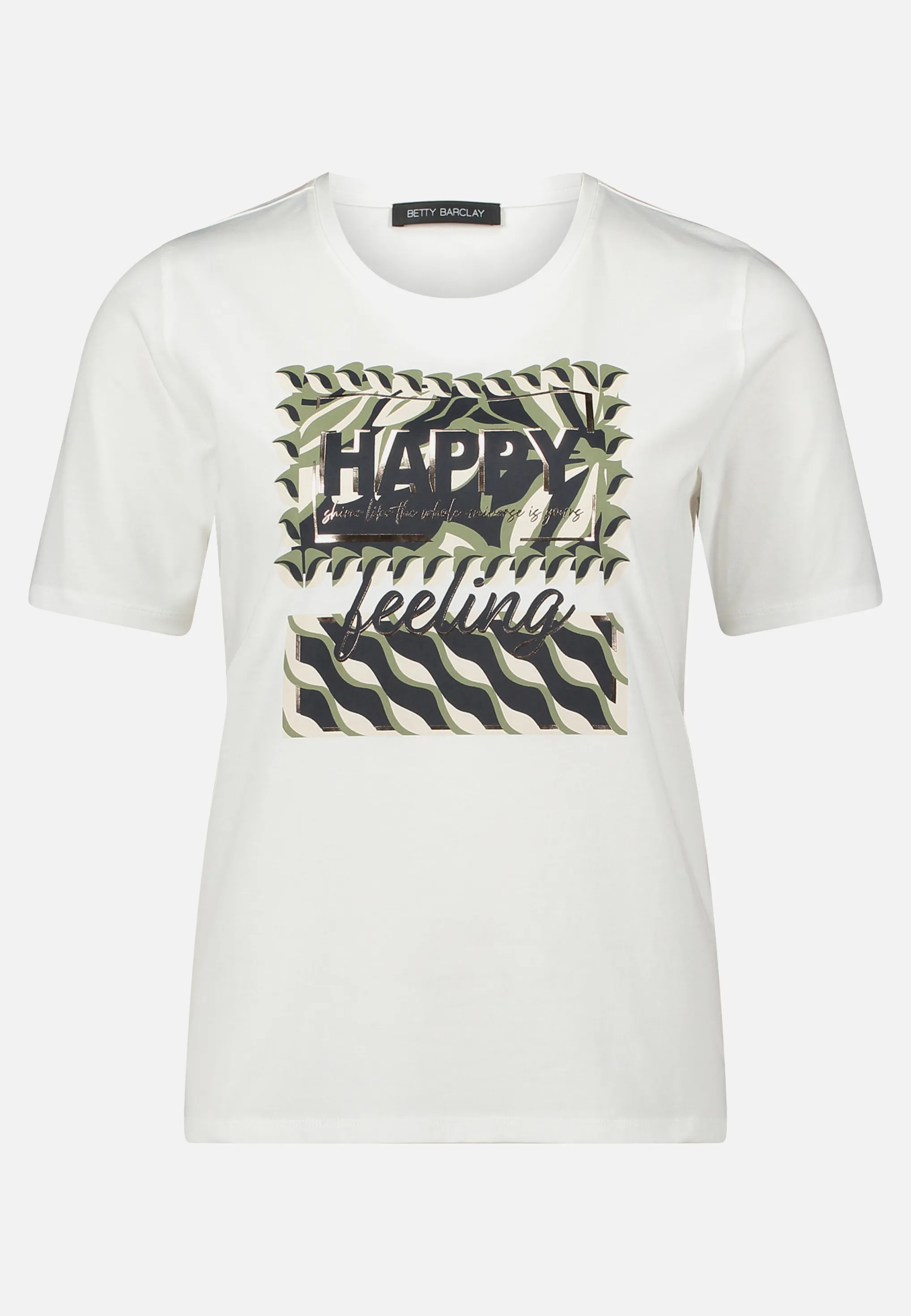 Basic Shirt mit Placement – Bild 3