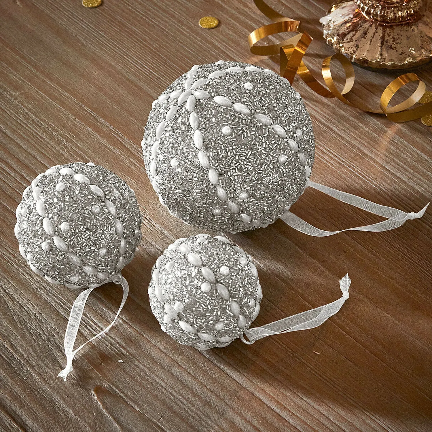 Weihnachtskugel 3er Set Maelvik – Bild 2