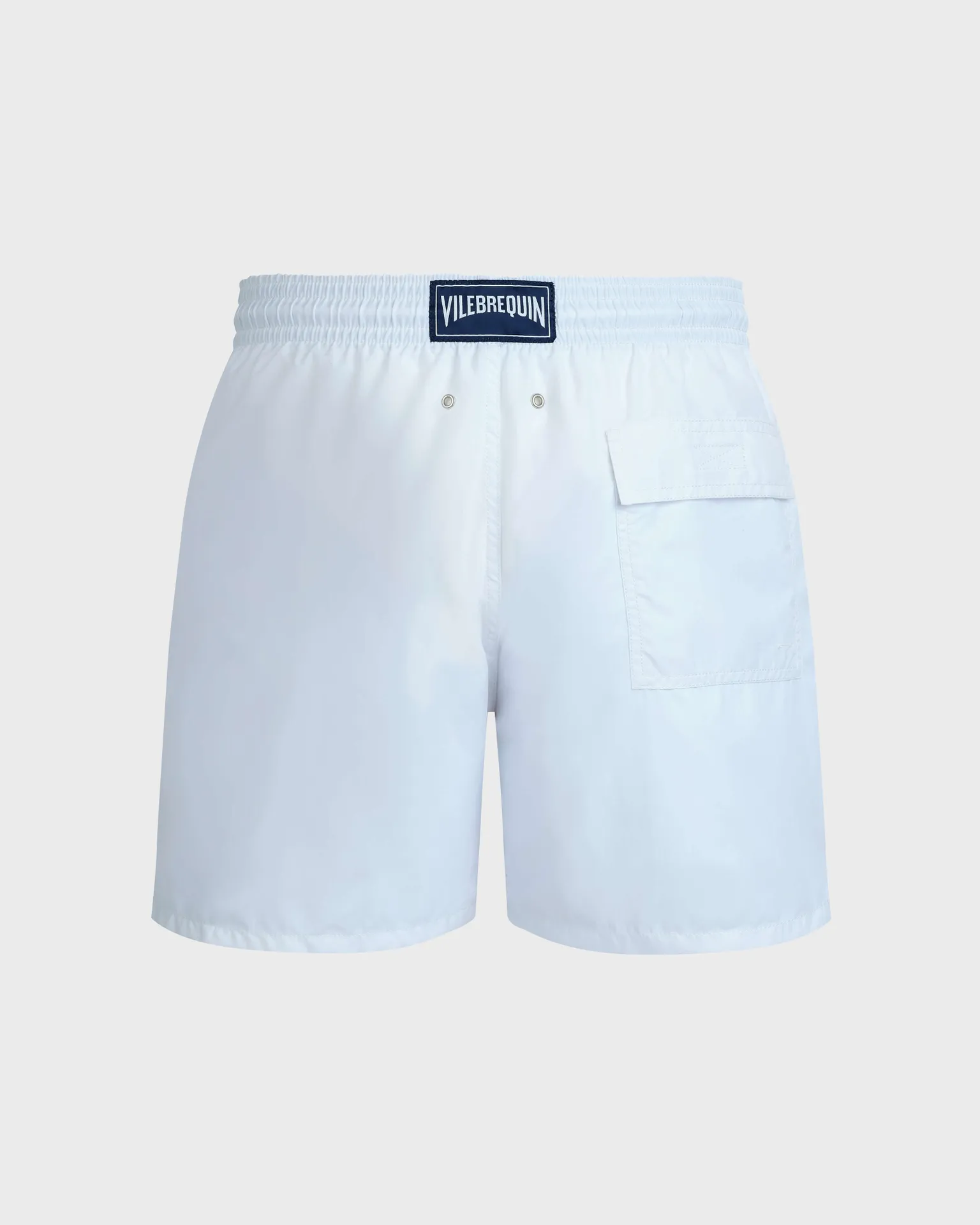 Vilebrequin - Solid Badeshorts Für Herren - Bademode - Moorea - Weiss - Größe L – Bild 2