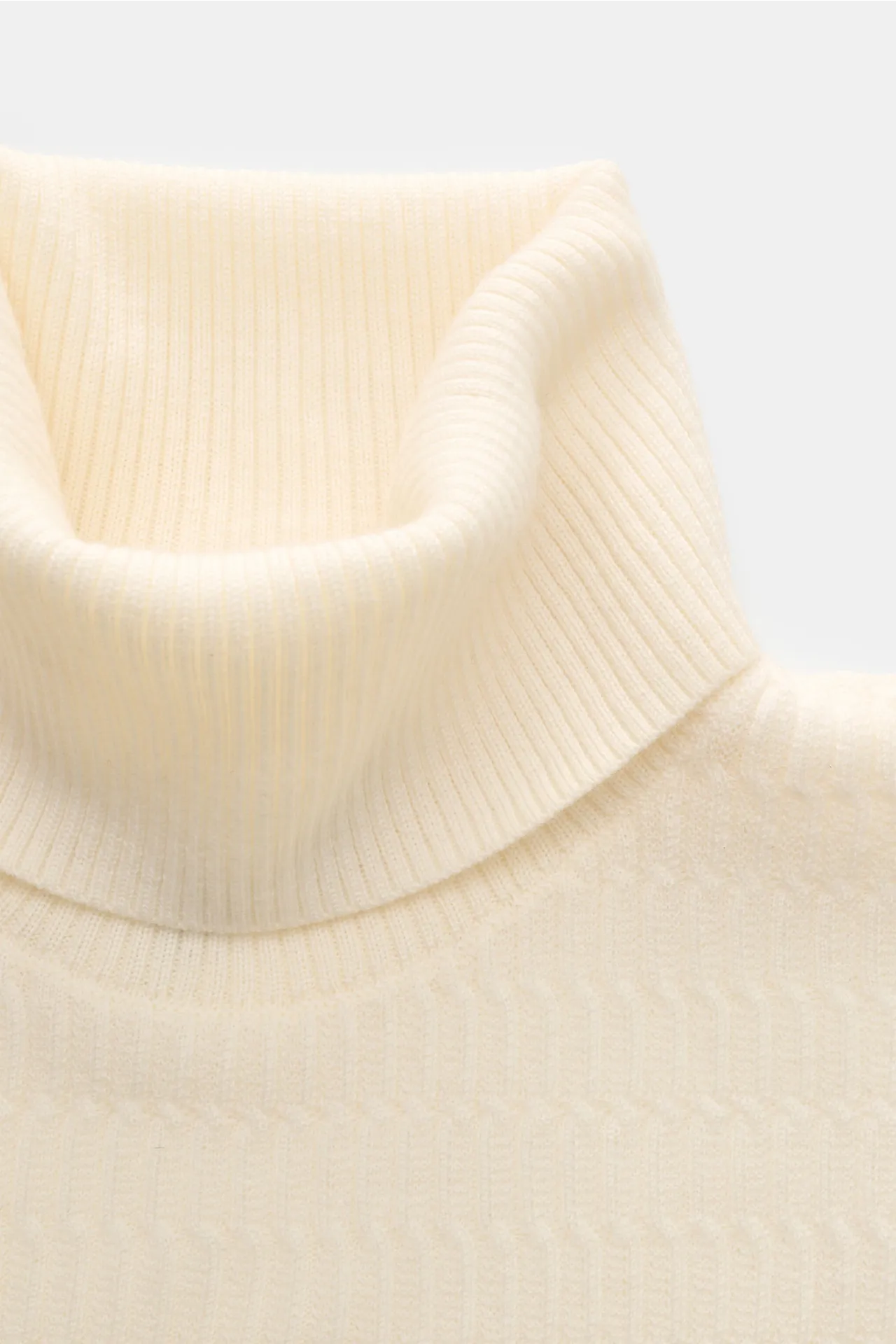 Emporio Armani - Herren - Rollkragenpullover creme – Bild 2