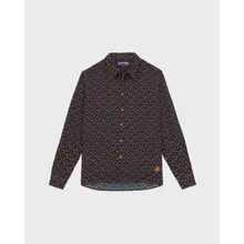 Vilebrequin - Micro Ronde Des Tortues Hemd Aus Baumwollvoile Für Herren - Hemd - Caracal - Orange - Größe L Vilebrequin - Micro Ronde Des Tortues Hemd Aus Baumwollvoile Für Herren - Hemd - Caracal - Orange - Größe L