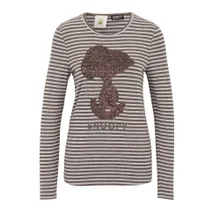 Princess goes Hollywood - Longsleeve mit Pailletten - Größe 42 DAMEN - grau Princess goes Hollywood - Longsleeve mit Pailletten - Größe 42 DAMEN - grau