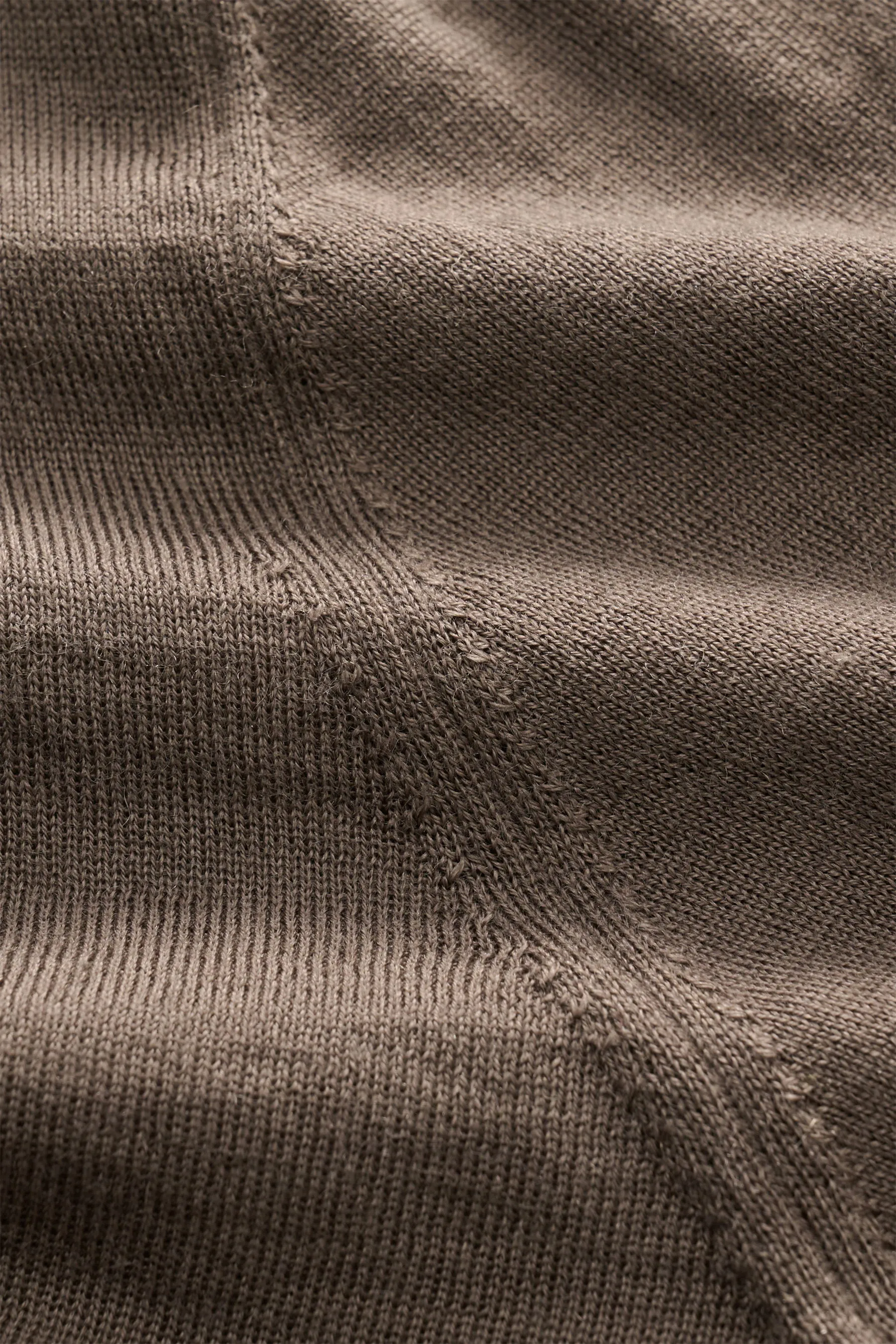 Filippo de Laurentiis - Herren - Feinstrick-Rundhalspullover graubraun – Bild 4