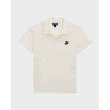 Vilebrequin - Frottee-polohemd Mit Aufgestickter Schildkröte Für Jungen - Polohemd - Gill - Weiss - Größe 12 Vilebrequin - Frottee-polohemd Mit Aufgestickter Schildkröte Für Jungen - Polohemd - Gill - Weiss - Größe 12