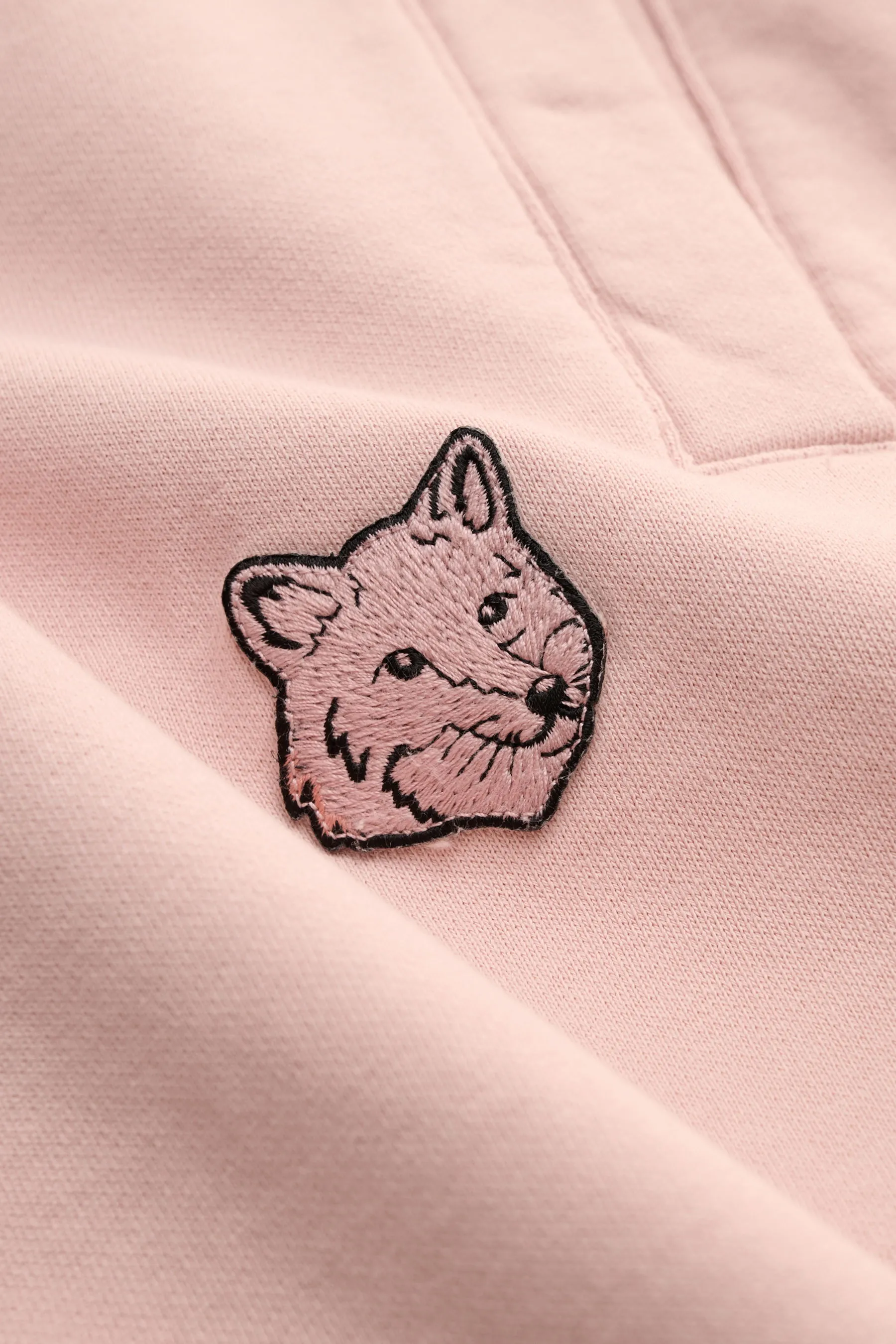 Maison Kitsuné - Herren - Sweatbermudas altrosa – Bild 5