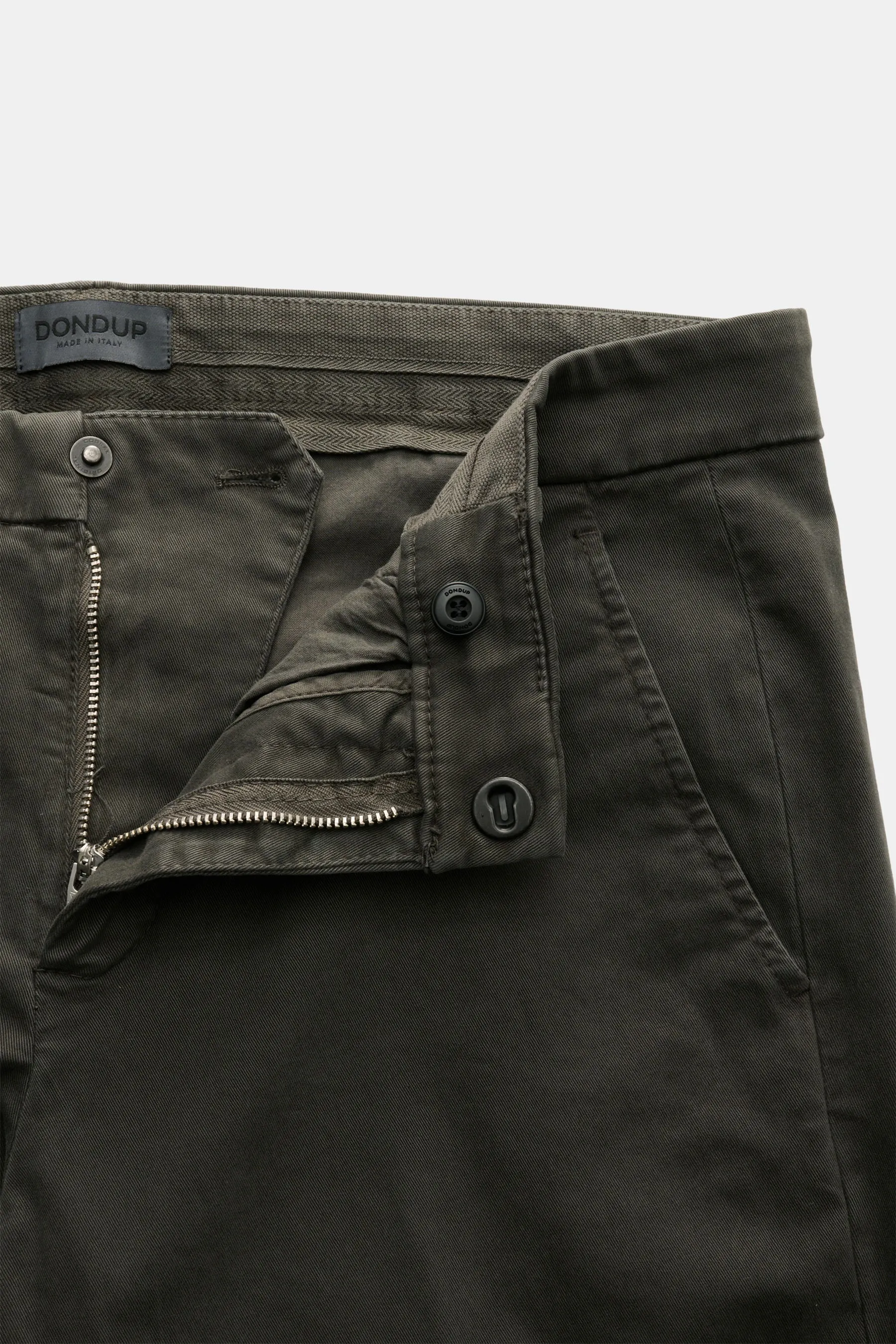 Dondup - Herren - Chino 'Gaubert' dunkelgrau – Bild 4