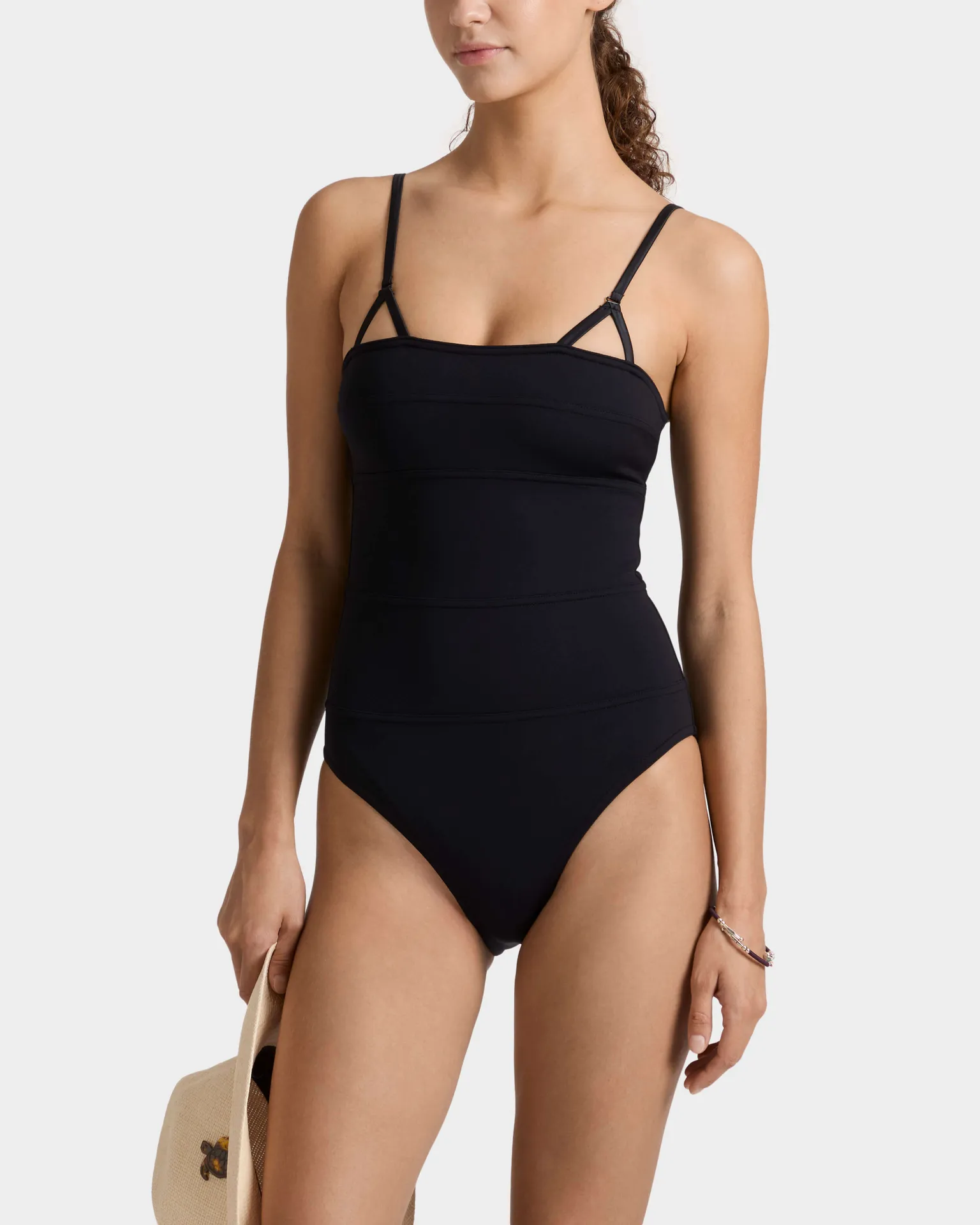 Vilebrequin - Solid Sculpting Badeanzug Für Damen - Bademode - Larmure - Schwarz - Größe L – Bild 3