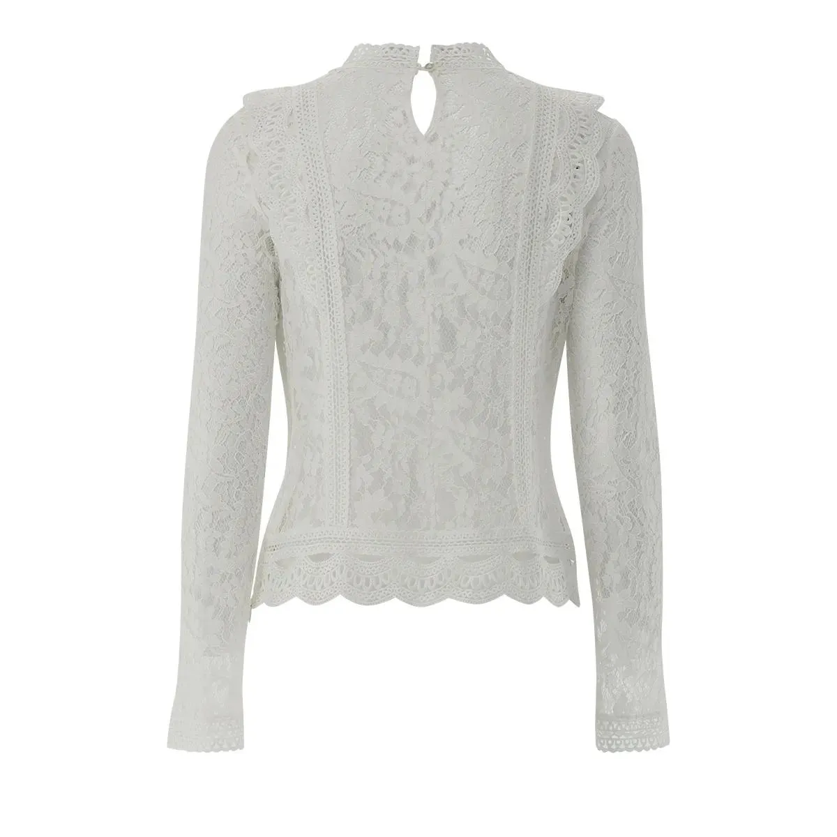 VAN LAACK - Bluse Modern Fit Uni - Größe 36 - beige – Bild 3