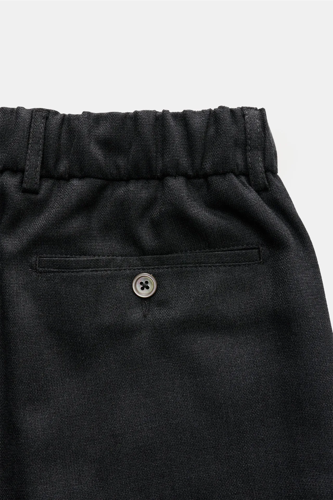 Marco Pescarolo - Herren - Woll-Jogpants 'Manu' anthrazit meliert – Bild 3