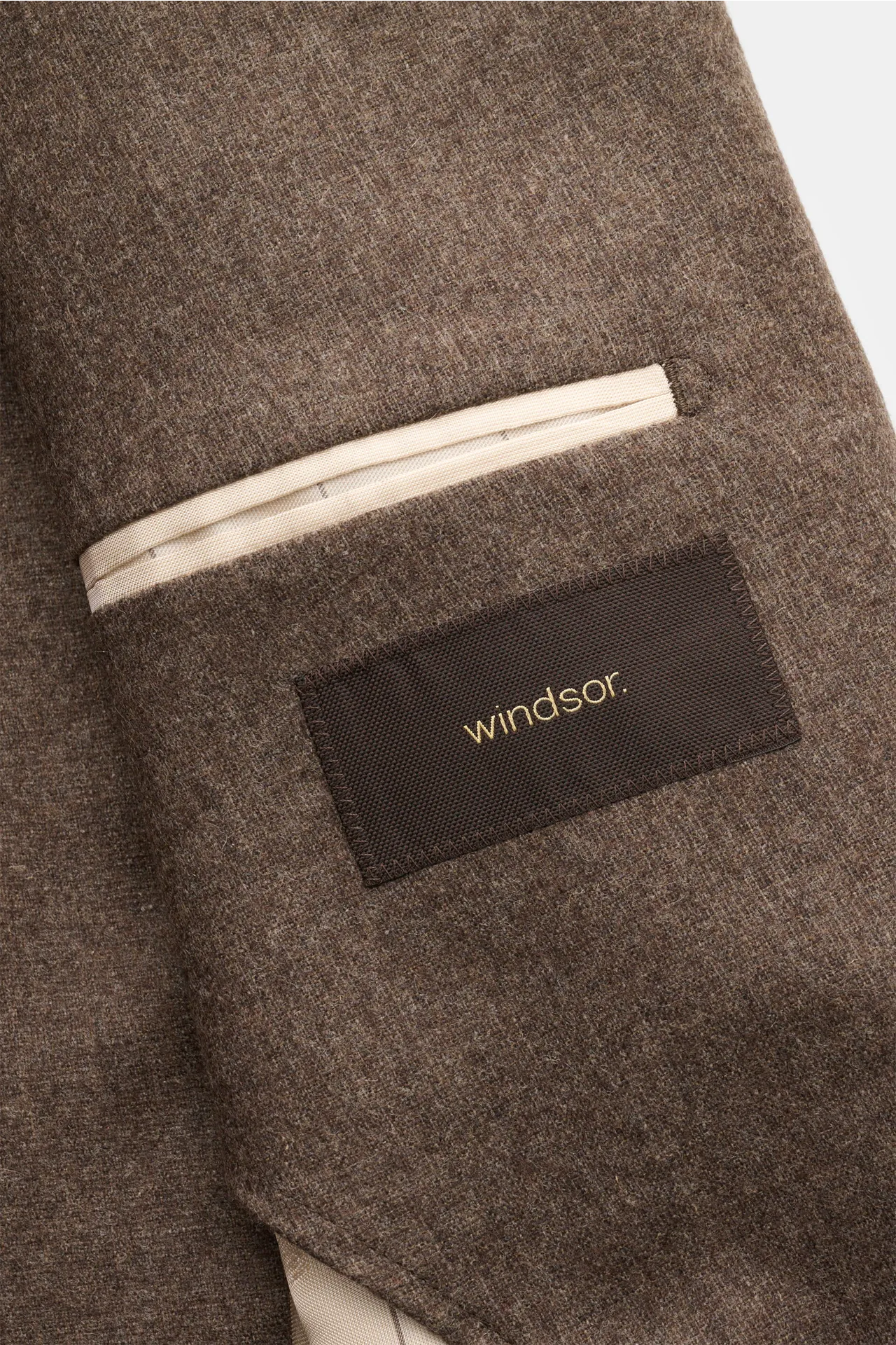 Windsor - Herren - Sakko 'Giorno' graubraun meliert – Bild 5