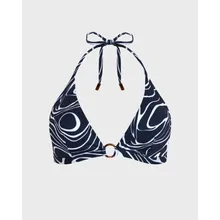Vilebrequin - Waves Neckholder-bikinioberteil Für Damen - Bademode - Flechett - Blau - Größe S Vilebrequin - Waves Neckholder-bikinioberteil Für Damen - Bademode - Flechett - Blau - Größe S