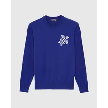Vilebrequin - Turtle Pullover Aus Baumwolle Für Herren - Pullover - Rayol - Blau - Größe S Vilebrequin - Turtle Pullover Aus Baumwolle Für Herren - Pullover - Rayol - Blau - Größe S