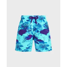 Vilebrequin - Coral Reef Stretch-badeshorts Für Jungen - Bademode - Jirise - Blau - Größe 14 Vilebrequin - Coral Reef Stretch-badeshorts Für Jungen - Bademode - Jirise - Blau - Größe 14