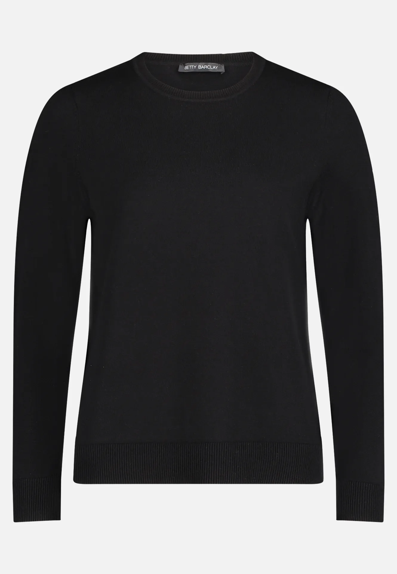 Basic-Strickpullover mit Rundhalsausschnitt – Bild 3