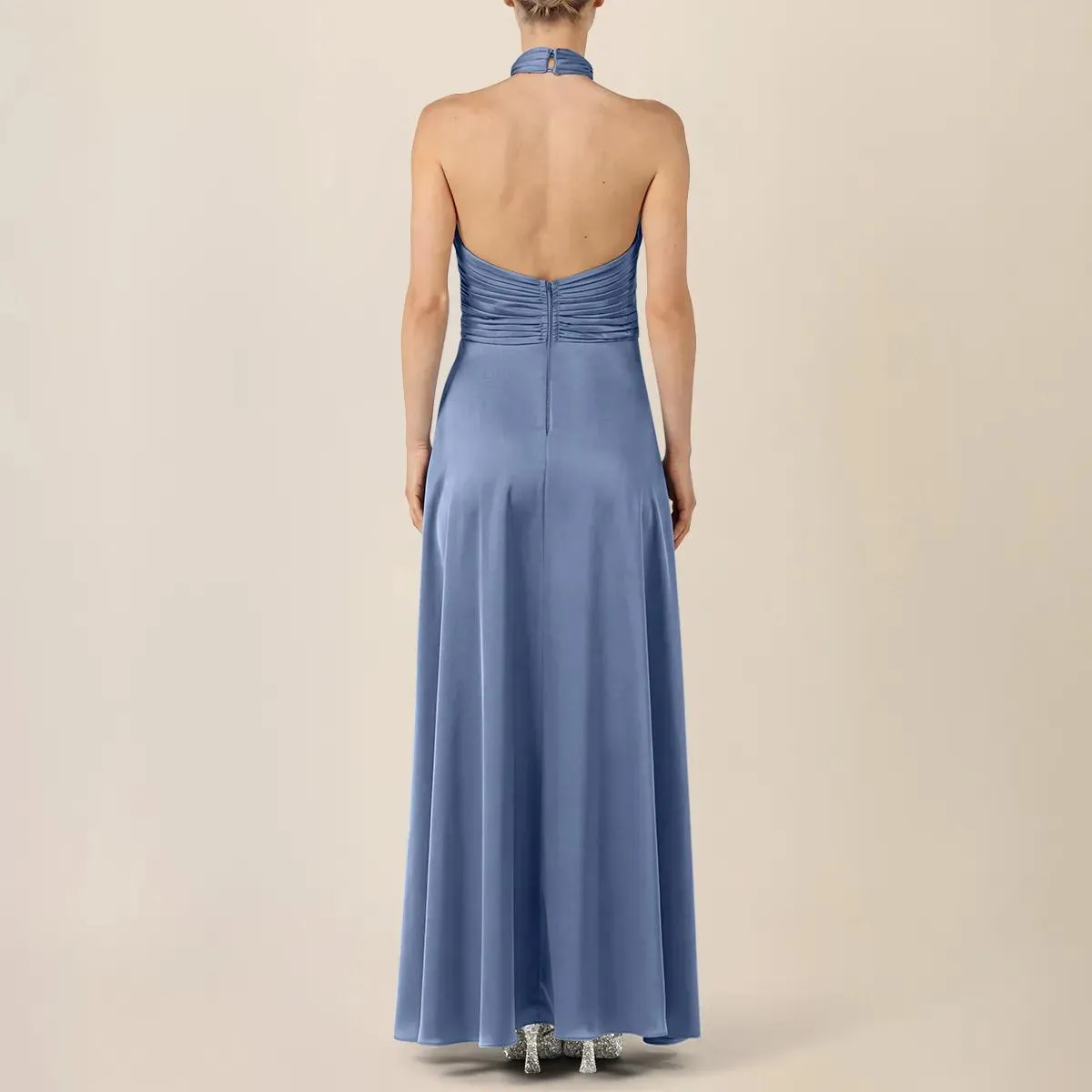 Apart - Abendkleid - Größe 44 - blau – Bild 2