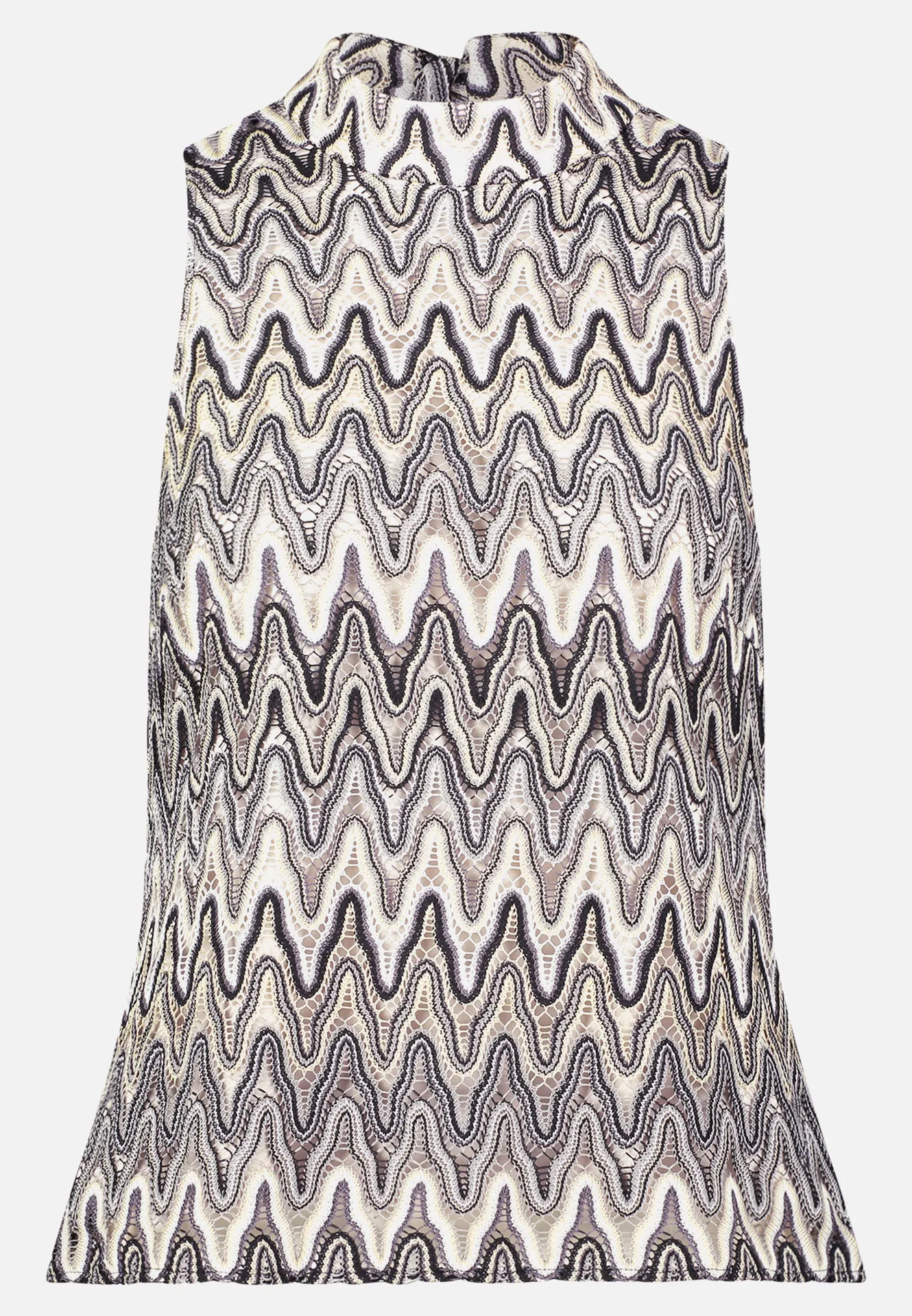 Crop-Top mit Stehkragen – Bild 3