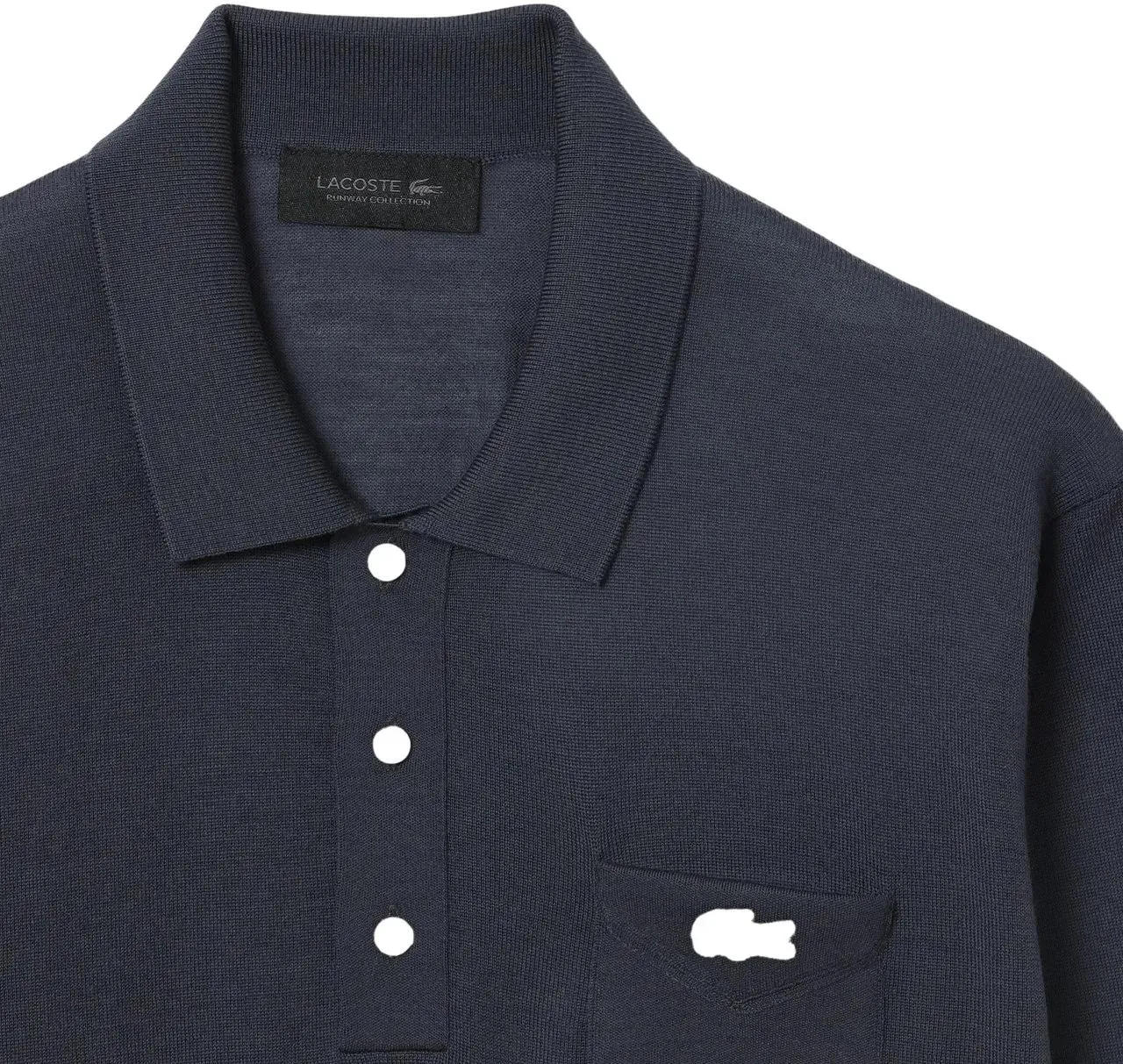 Lacoste - Fashion Show Polo Mucho Graphite - Größe M - grau – Bild 2