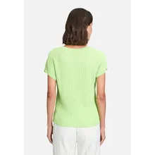 Strukturshirt mit U-Boot-Ausschnitt Strukturshirt mit U-Boot-Ausschnitt