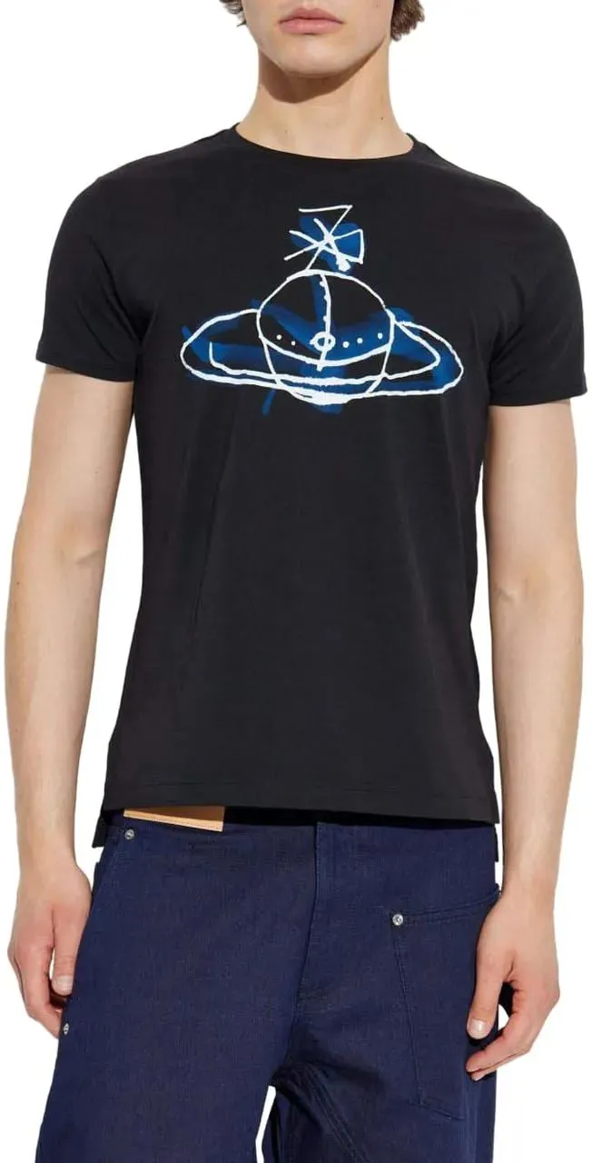 Vivienne Westwood - T-Shirts And Polos Black - Größe M - schwarz – Bild 2