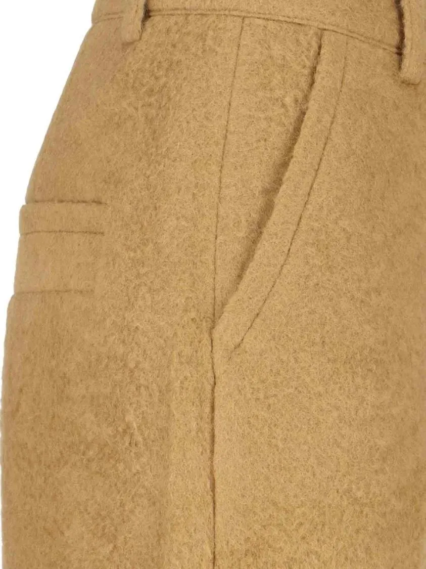 Low Classic - Wool-Alpaca Pants – Beige - Größe S - beige – Bild 2