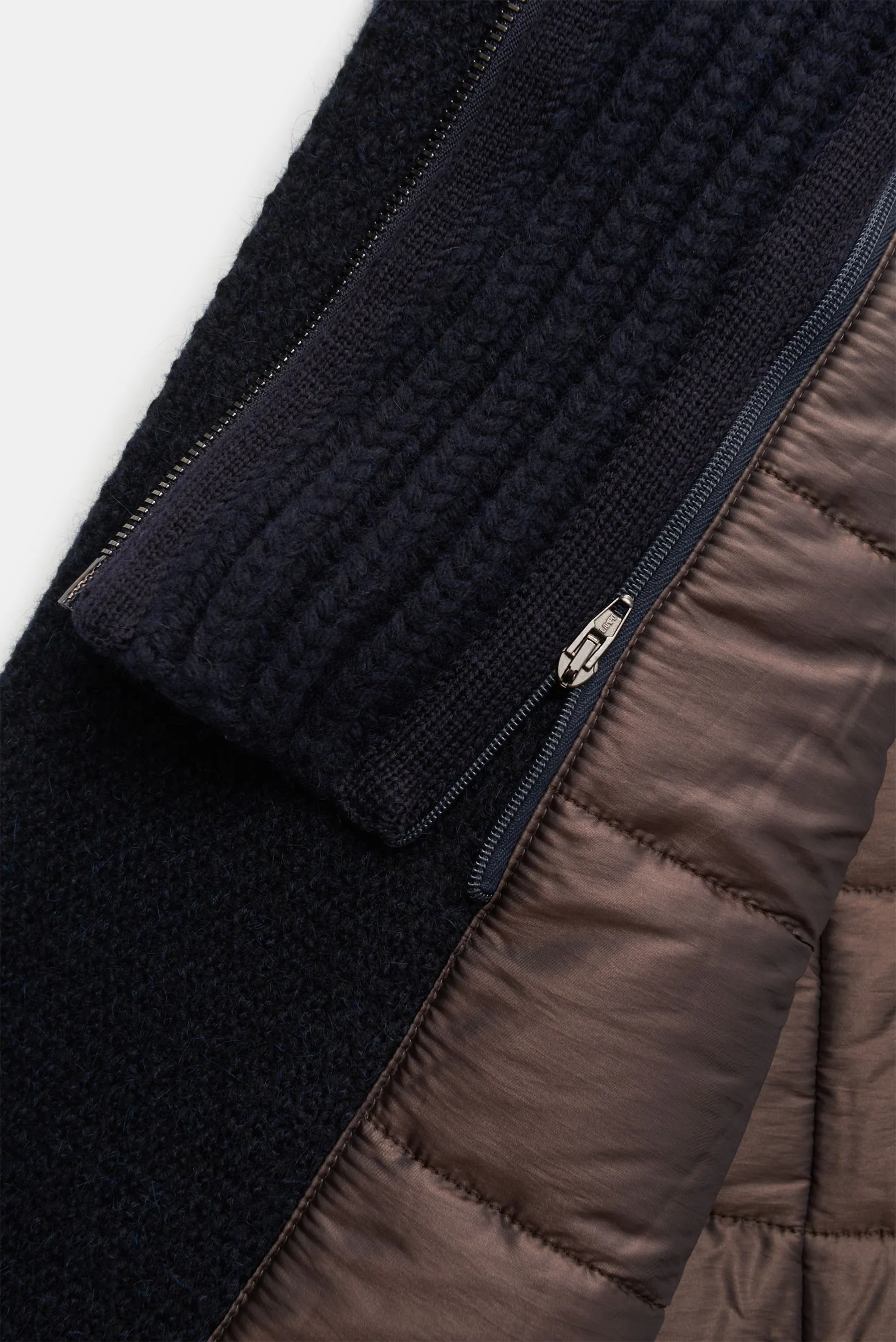 GMS75 - Herren - Strickmantel navy – Bild 7