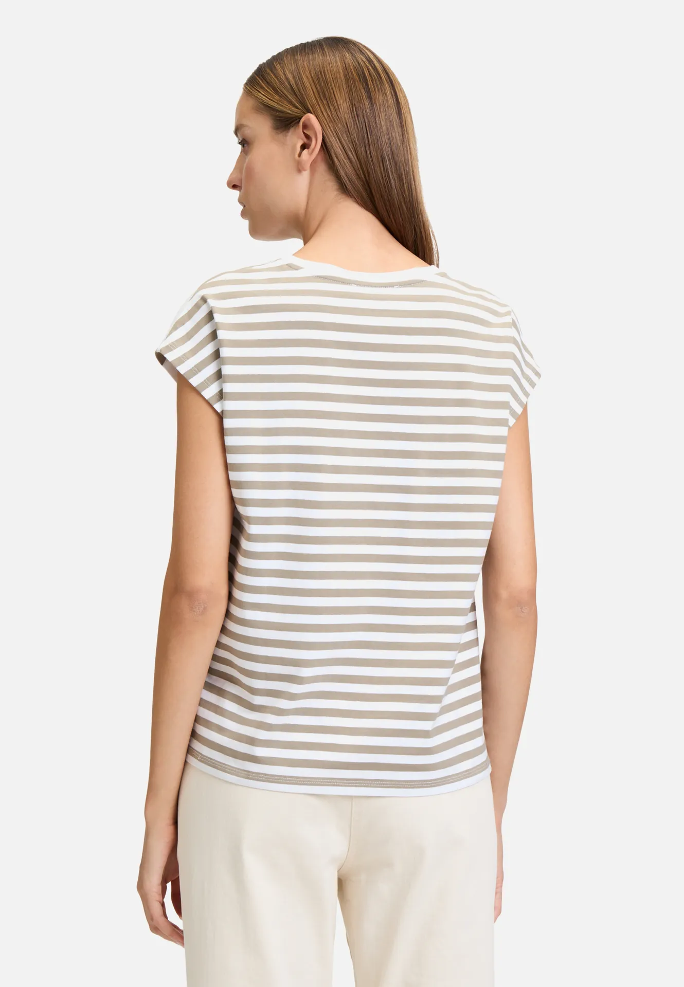 Basic Shirt mit Streifen Basic Shirt mit Streifen