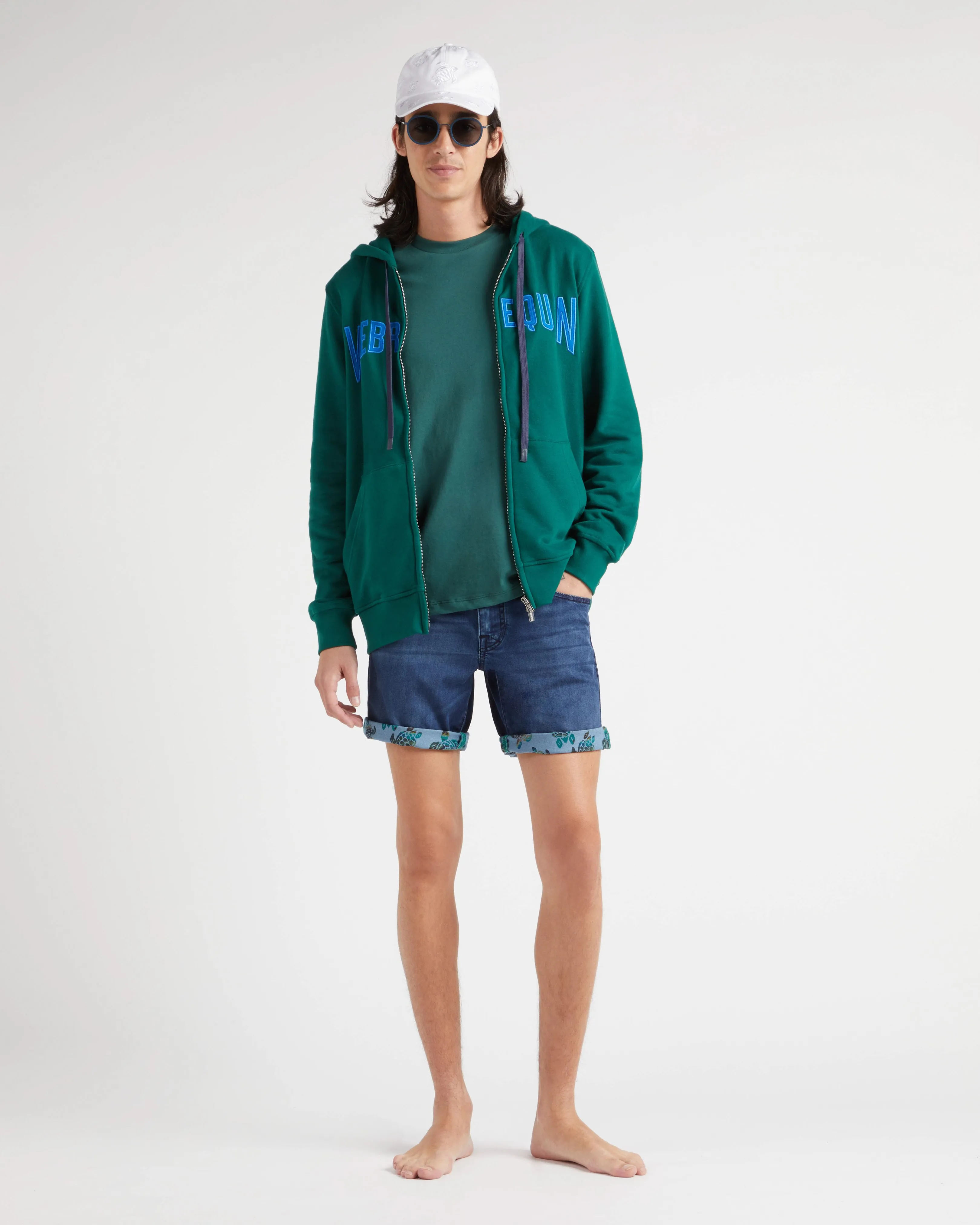 Vilebrequin - Langärmeliges T-shirt Aus Baumwolle Für Herren - T-shirt - Ales - Grün - Größe L – Bild 5