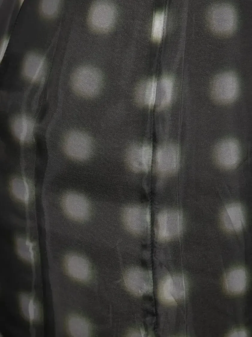 16Arlington - Semi-Transparent Design Midi Skirt - Größe 10 - grün – Bild 2