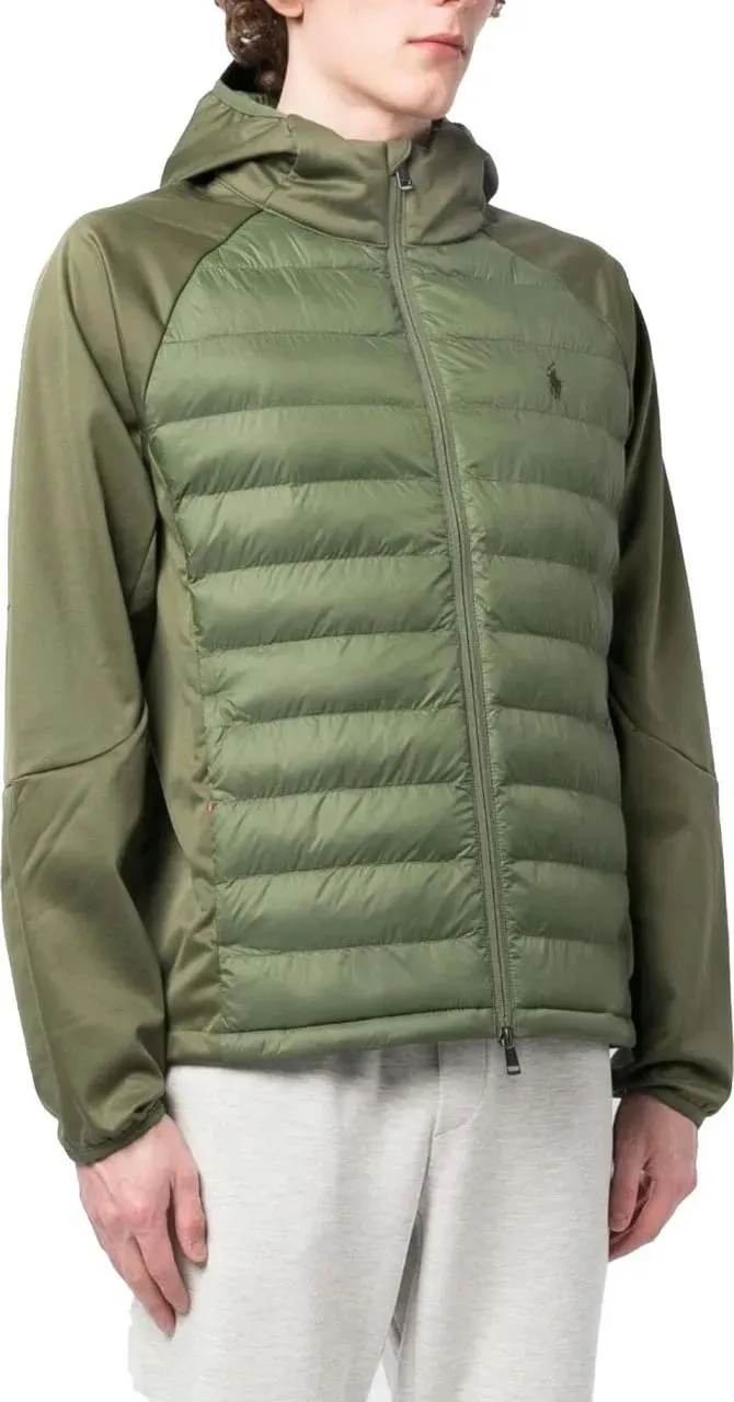 Polo Ralph Lauren - Thor Hybrid Padded Jacket - Größe XL - grün – Bild 3