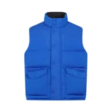Alexander McQueen - Ultramarine Blue Padded Vest - Größe 52 - blau Alexander McQueen - Ultramarine Blue Padded Vest - Größe 52 - blau