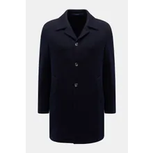 Fedeli - Herren - Cashmere Mantel navy Fedeli - Herren - Cashmere Mantel navy